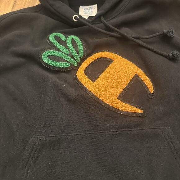 Champion Anwar Carrots Hoodie Men’s Medium Reverse Weave Big C Sweatshirt - Picture 3 of 13